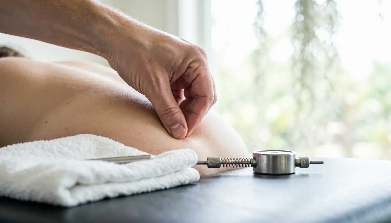 Adjustment in Chiropractor: Adjustment is a precise manual procedure chiropractors use to apply controlled force—visual...