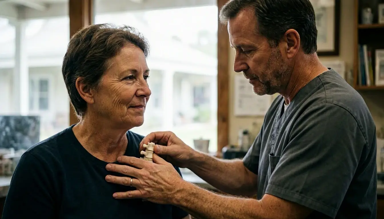 How Adjustment applies to Chiropractor services in Savannah, United States—practical illustration