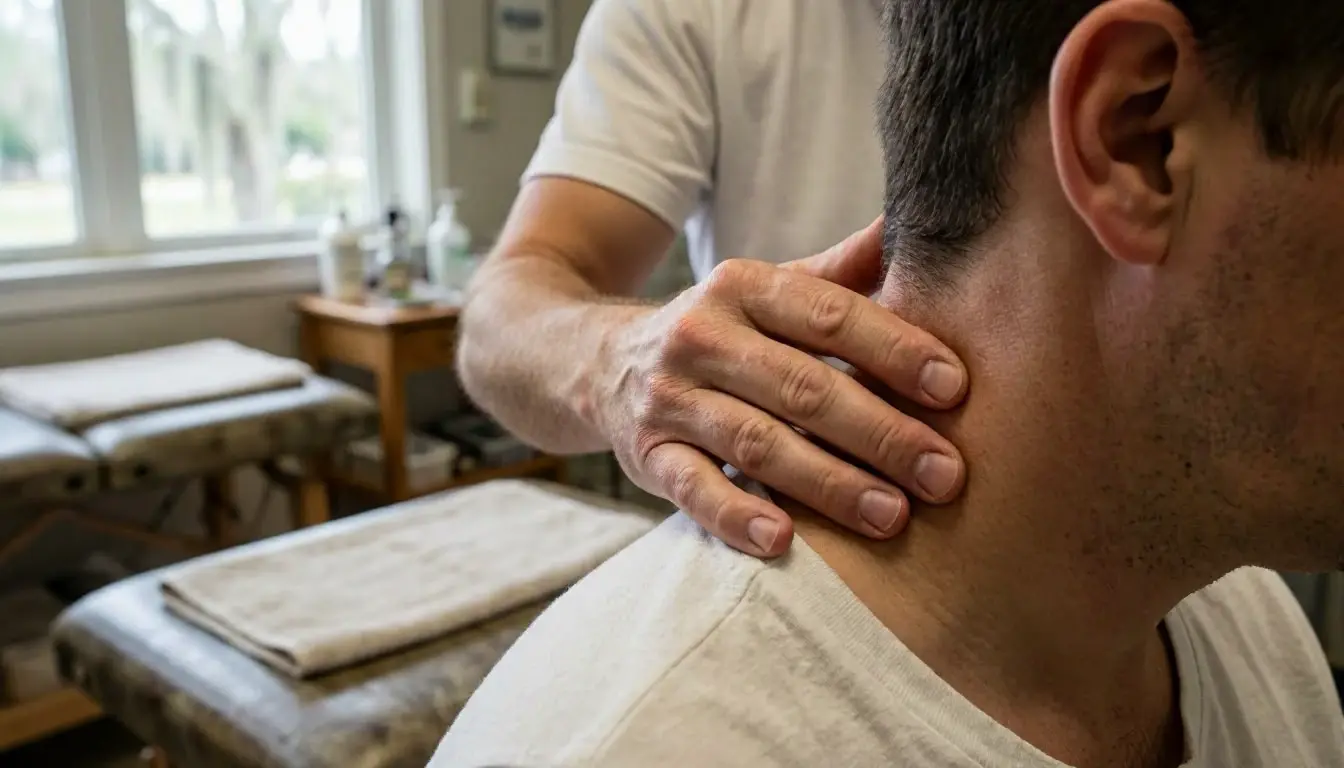 How Neck Pain applies to Chiropractor services in Savannah, United States—practical illustration