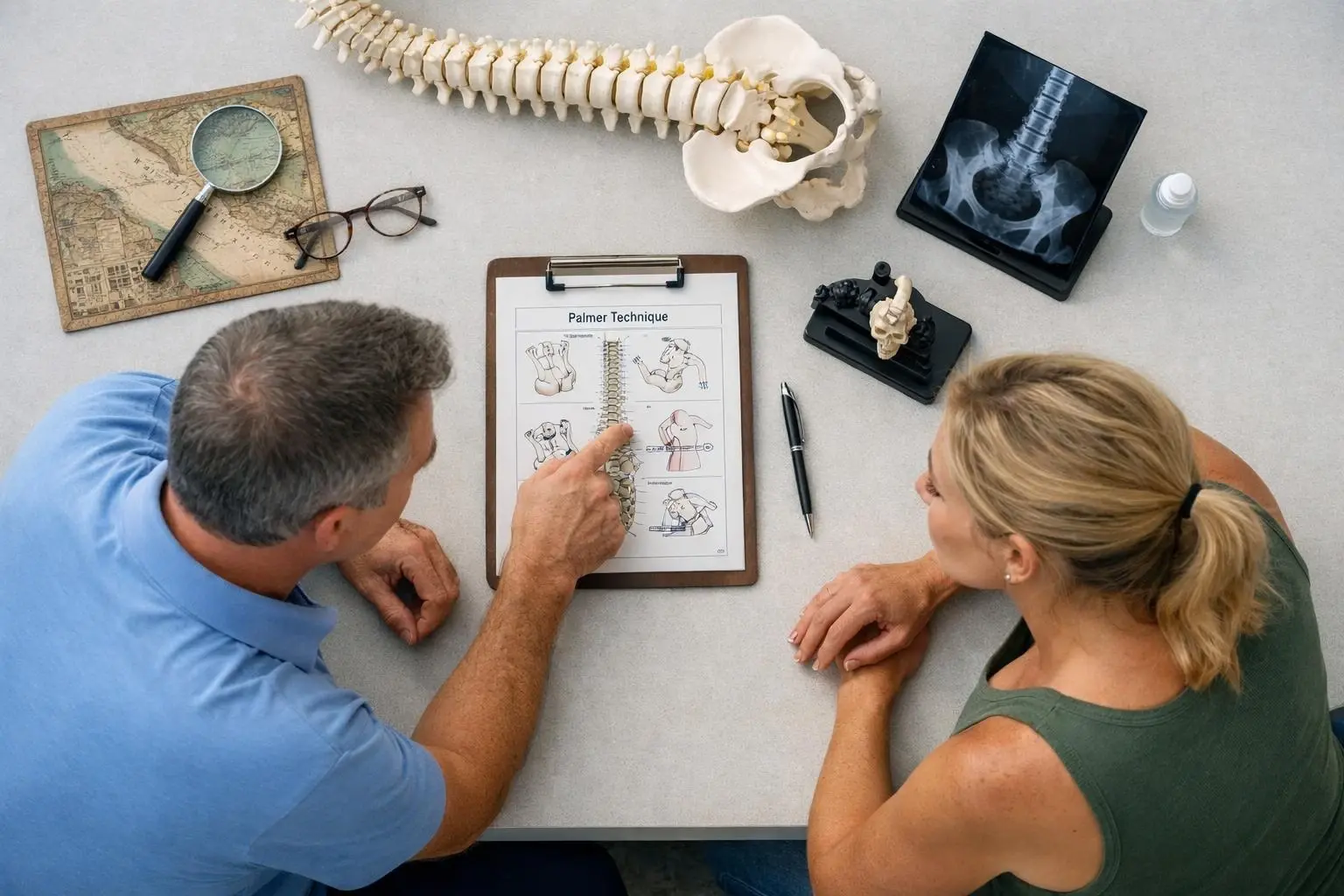 How Palmer Technique applies to Chiropractor services in Savannah, United States—practical illustration
