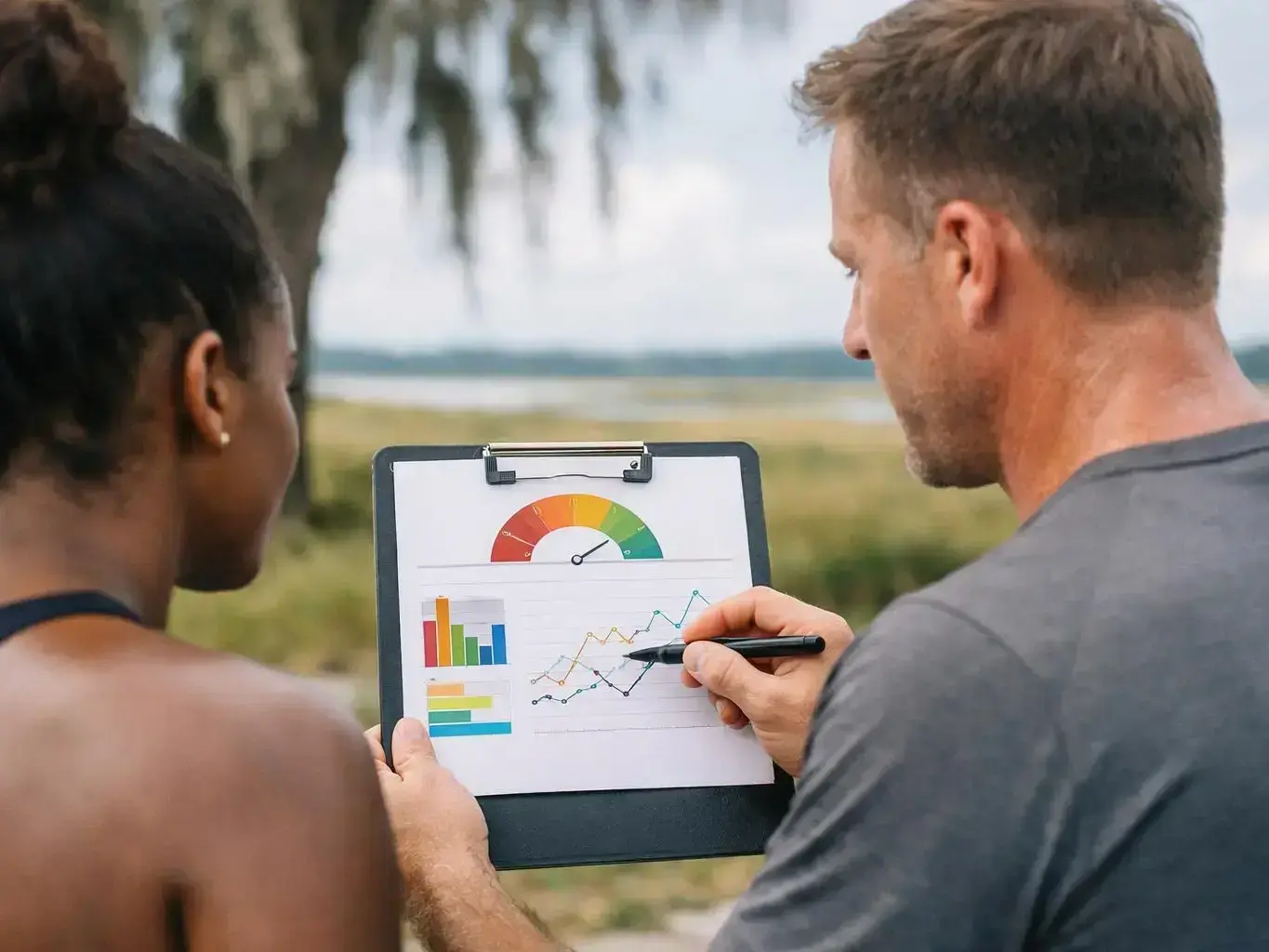 Chiropractic Consultation and Diagnosis in Tybee Island, GA — in action
